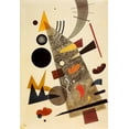thumbnail image 2 of Kandinsky, Wassily 18x24 White Modern Wood Framed Museum Art Print Titled -  Grey 1924, 2 of 4