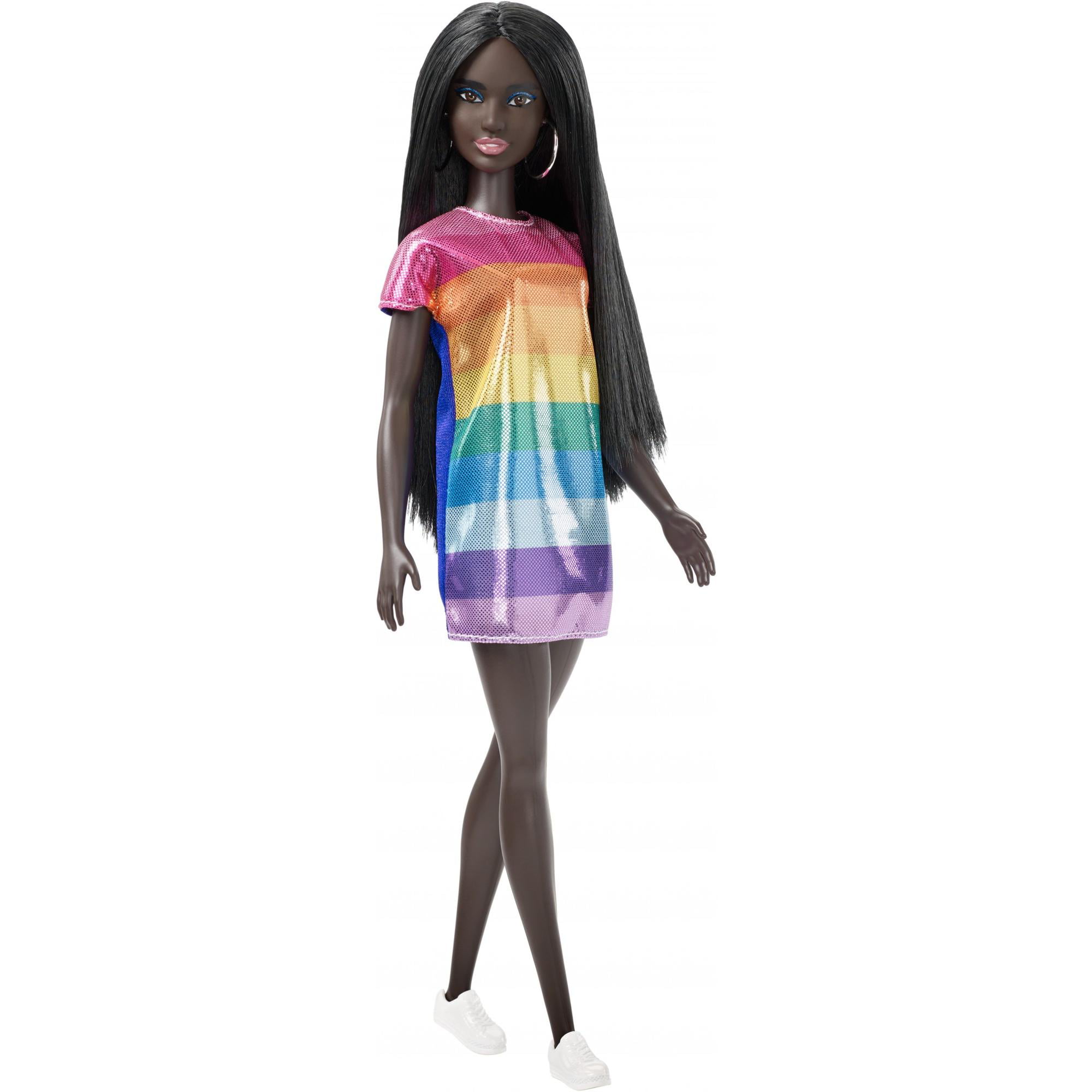 barbie rainbow dress