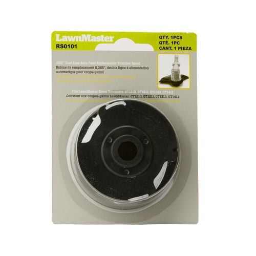 Bobine de taille-gazon automatique à double fil de LawnMaster de 0,065 po - RS0101