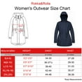 thumbnail image 2 of Rokka&Rolla Women's Trench Coat Windbreaker Jacket, 2 of 12