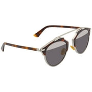 Dior Silver Pilot Sunglasses DIORSOREAL AOO/MD 48