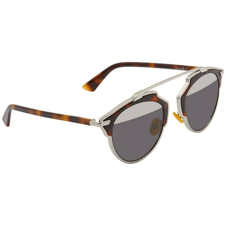 Dior Silver Pilot Sunglasses DIORSOREAL AOO/MD 48