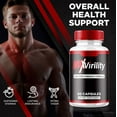 thumbnail image 2 of (3 Pack) Max Virility Capsules, MaxVirility Dietary Supplement, All-Natural Pills to Support Muscle Health and Overall Wellness, Official Pastillas Reviews (180 Capsules), 2 of 6