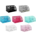thumbnail image 5 of Desk Organizer With Easy Access Design, Ample Storage Space For Office Home Use, Compact And Durable Black Silver Pink Blue Seven Compartments, 5 of 5