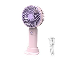 LHNFT Cooling Fan for Bedroom Ventilador Quiet Handheld Fans USB Rechargeable Silent Student Dormitory Office Portable Wind Office Fans Home Room Summer Travel Essentials