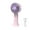 Pink, variant on Purple Handheld Turbo Cooling Fan With Usb Charging Function And Strong Airflow #WR3KR