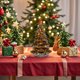 thumbnail image 4 of Seyotauo Glass Christmas Tree Gifts Set Mini Colorful Crystal Christmas Trees Figurines Decor Miniature Glass Christmas Trees Gifts Christmas Tree Ornaments for Tabletop Xmas Party Home, 4 of 6
