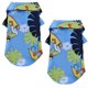 thumbnail image 1 of Chaleco con estampado de surf de verano de 2 piezas para perros, ropa para mascotas, estilo fino, ropa para perros pequeños de leche, cachorros de osito de peluche, bichón de verano, 1 of 5