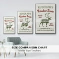 thumbnail image 4 of Christmas Farm Sign Collection B - Framed Gallery Wrapped Holiday Canvas - 27 x 41 - Silver Frame, 4 of 8