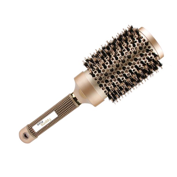Soidarity Cepillo de pelo Peluquería Estilismo Cepillo de pelo Curling Cepillo de cabeza redonda Herramienta de peluquería Cuidado del cabello cuatro Soidarity CE000470-04