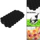 thumbnail image 3 of Bandejas para cubitos de hielo para congelador con tapa, 37 rejillas de silicona para moldes de cubitos de hielo pequeños, fácil de liberar, reutilizables en contenedores organizadores o cubos de, 3 of 5