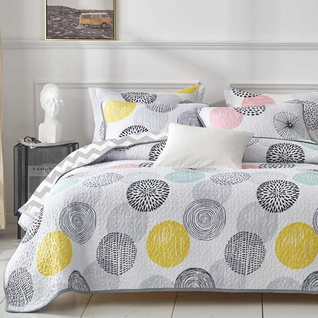 Conjunto de Edredón UOZZI BEDDING California King Reversible 260x290 cm