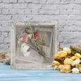 thumbnail image 5 of White Shadow Box Frame Real Glass Window Door with Hinge 8 x 8, 5 of 7