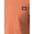 thumbnail image 7 of Wrangler Workwear Men's Short Sleeve Performance Henley Pocket Shirt, size S-5XL, 7 of 7