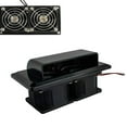 Caravan Accessories DC12V 6W Range Hood Exhaust Fan Black/White Vent