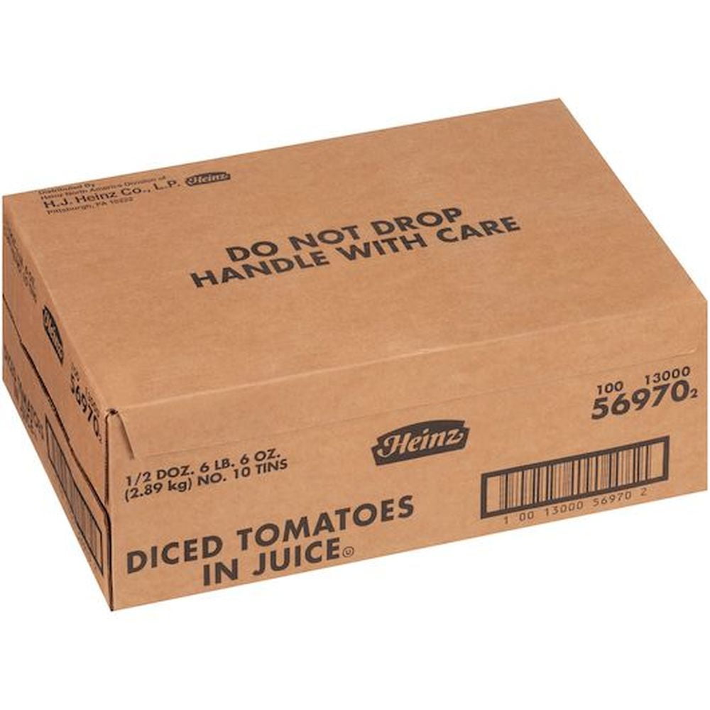 Heinz Diced Tomatoes in Juice, 102 Ounce -- 6 per Case.