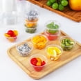 thumbnail image 4 of 50Pcs Portion Cups with Lids, 5oz BPA-free Clear Disposable Plastic Cups for Souffle, Jello, Meal Prep, Portion Control, Salad Dressing, Slime, Condiment Container, 4 of 6