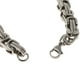 thumbnail image 4 of cubana de eslabones de acero inoxidable de primera con cierre de langosta para hombres moteros Plata SM SunniMix Pulsera de cadena de eslabones cubanos, 4 of 8