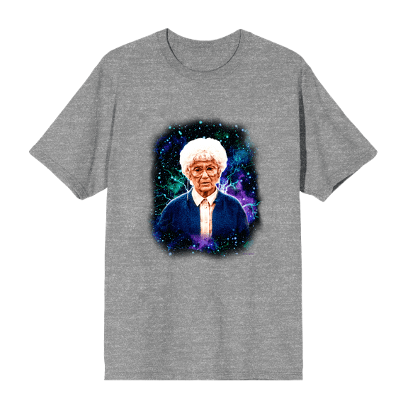 Golden Girls Sophia Galaxy Headshot Crew Neck Short Sleeve Men's T-shirt-Medium