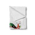 thumbnail image 2 of Lips Soft Flannel Fleece Throw Blanket, Mosaic Gradient Blended Color Low Poly Style Butterflies and Music Notes, Cozy Plush for Indoor and Outdoor Use, 50" x 70", Multicolor, by Ambesonne, 2 of 6