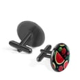 thumbnail image 2 of Watermelon Mens Stainless Steel Cufflink Set for Dress Shirts - Formal Events and Business Meetings, 2 of 6