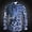 Sky Blue, variant on Men's Casual Shirt by 2025 Trends with Animal Print Long Sleeve Comfort Fit for Everyday Streetwear