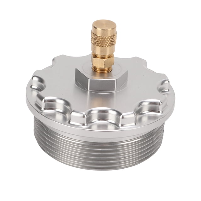 Fuel Filter With Pressure Port, Fuel Filter Cover Wear Resistant Aluminum Alloy Sealing For 6.0L Diesel