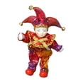 thumbnail image 3 of Muñeco de Arlequín de , muñeco de bufón, regalo del Día de San Valentín, recuerdo de fiesta, figura de Arlequín, muñeco de Arlequín para, 3 of 9