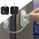 thumbnail image 3 of 2x Armarios Cajones Combinación Cerradura Sin llave Baoblaze Seguridad Codificado Adhesivo, 3 of 7