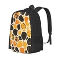 thumbnail image 3 of Large Capacity Backpack 16.5×12.5×5.5in Widened Shoulder Strap Design Main Bag Large Top Handle Belt Adjustable Shoulder Strap Leopard_4, 3 of 8