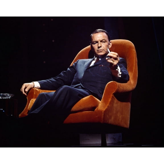 Sinatra In Chair 24X36 Classic Hollywood Poster