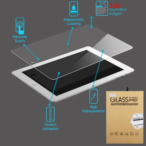 Protecteur d'Écran en Verre Trempé pour iPad 4ème Génération (A1416)