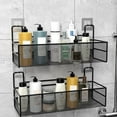 thumbnail image 2 of Viveous No Drilling Wall Mounted Storage Basket Versatile Hanging Wire Storage Basket, 2 of 10