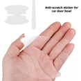 thumbnail image 3 of Yazoeia 8 PCS Car Door Handle Sticker, Anti-Scratch Car Door Bowl Sticker Protection, Auto Door Cup Protective Sticker, Soft & Comfortable Car Interior Accessories for Most CJC912-116755, 3 of 6