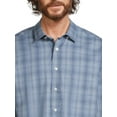 thumbnail image 4 of George Men's Long Sleeve Poplin Button-Up Shirt, 4 of 5