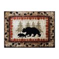 thumbnail image 2 of Masada Rugs Cabin Lodge Area Rug Bear and Cub scene (5 Feet 3 Inch X 7 Feet), 2 of 7