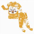thumbnail image 2 of CAUYDY Boys Girls Halloween Pajamas Pumpkin Print Pjs Toddler 2 Piece Ghost Sleepwear Kids Holiday Clothes Set,8Y, 2 of 8