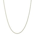 thumbnail image 1 of 14K Yellow Gold 1.15mm Machine-Made Rope Chain 18 IN, 1 of 5