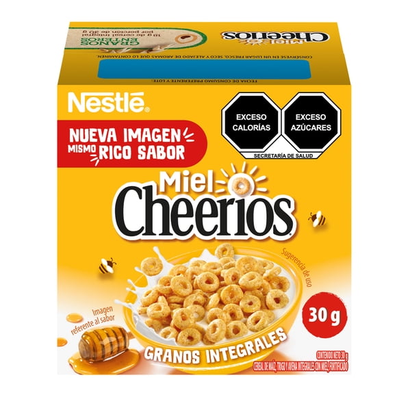Cereal de maíz Cheerios con miel 30 g