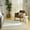 Ivory, variant on Nourison Serenity Home 3'11" x 5'11" Ivory Blue Modern Indoor Rug
