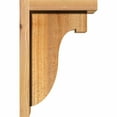 thumbnail image 3 of 6"W x 8"D x 12"H Del Monte Rough Sawn Corbel w/Backplate, Western Red Cedar, 3 of 9