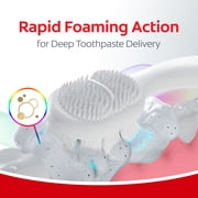 Colgate Total Active Prevention Foaming Clean Medium Toothbrush, 2 Pack