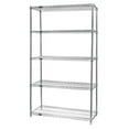 thumbnail image 1 of 5-Shelf, Chrome Wire Shelving Unit - 14 x 30 x 74 in., 1 of 1