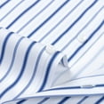 thumbnail image 6 of Mens Casual Striped Dress Shirts Stylish Long Sleeve Slim Fit Button Down Classic Shirt, White2, Size L, 6 of 7