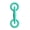 Light Blue, variant on mdesiwst Dog Chew Toy Spiny Texture for Teeth Cleaning TPR Soft Rubber Interactive Pet Toy Pull-Tab Puppy Teething Toy Relieves Boredom and Protects Gums