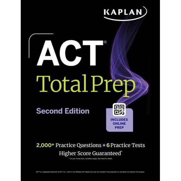 ACT Total Prep Binding: Paperback