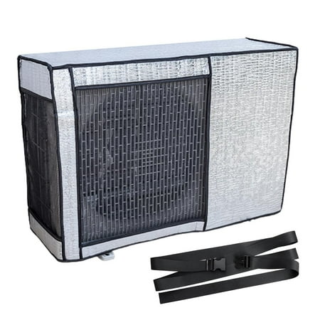 

Fovolat AC Cover for Window Units - Window AC Cover Outdoor - Central Air Conditioner Defender for Outside Dust-Proof Durable Air Conditioner Accessory
