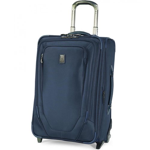Travelpro Travelpro 407142222 Crew 10 22 inch Expandable Rollaboard Navy Blue Luggage