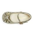 thumbnail image 4 of DREAM PAIRS Toddler Girls Mary Jane Front Bow Heart Rhinestone Buckle Ballerina Flat, 4 of 5