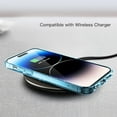 thumbnail image 7 of JETech Glitter Case for iPhone 14 Pro Max 6.7-Inch, Bling Sparkle Shockproof Phone Bumper Cover, Cute Sparkly for Women and Girls (Blue), 7 of 7
